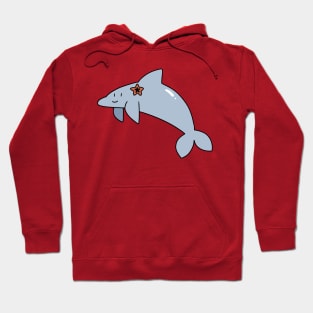 Dolphin with a Sea Star Hoodie